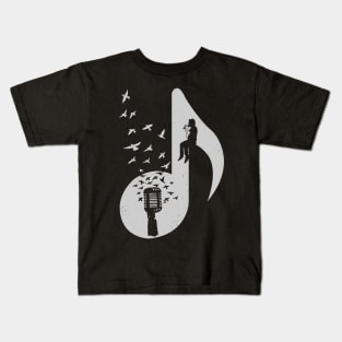 Musical - Singer Kids T-Shirt